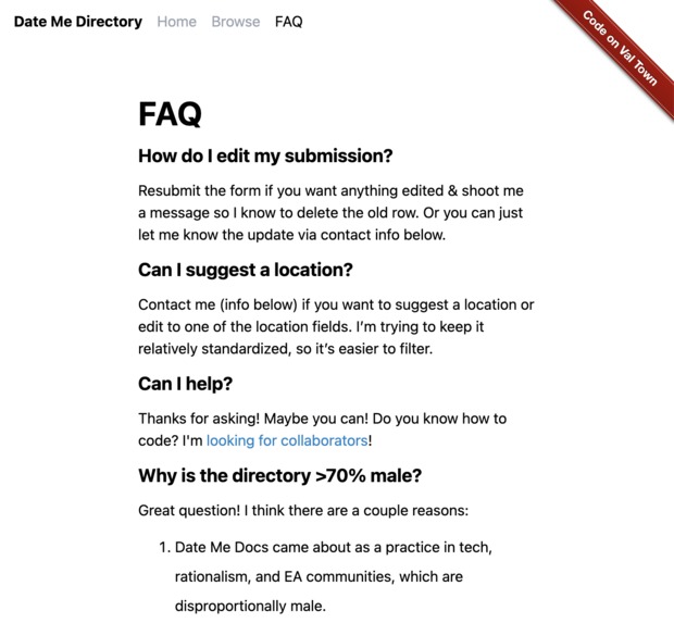 Date Me Directory – screenshot 3