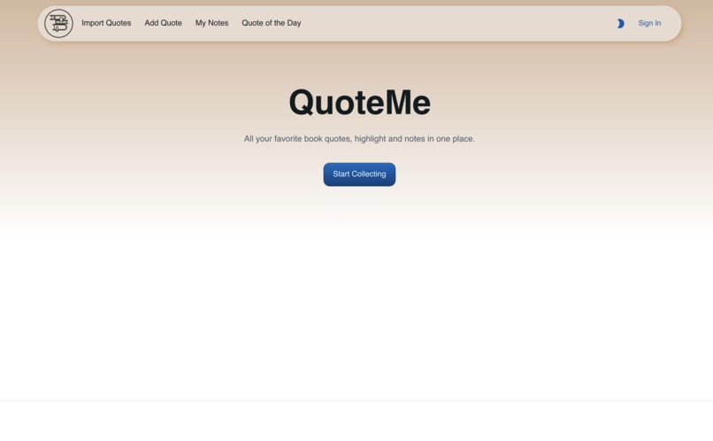 QuoteMe – screenshot 2