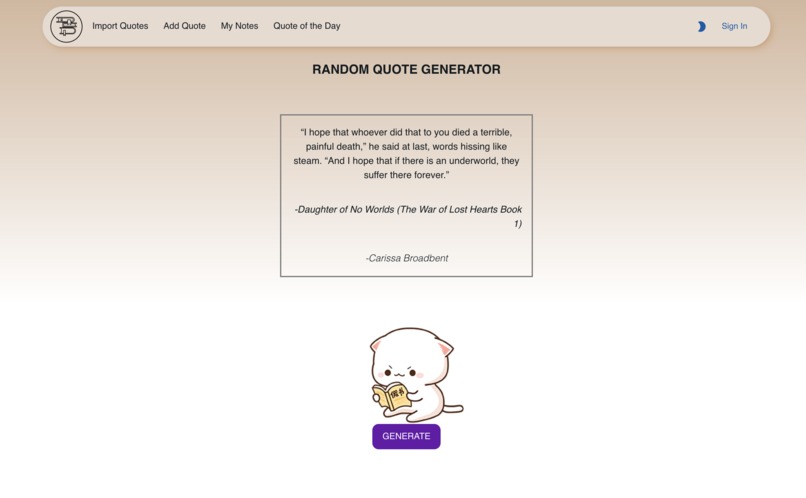 QuoteMe – screenshot 5