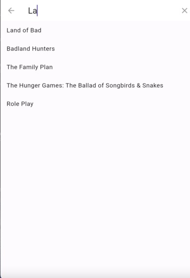 MovieFinder – screenshot 3