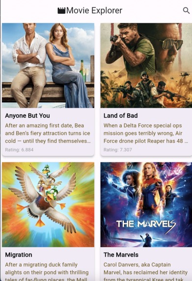 MovieFinder – screenshot 1