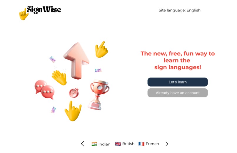 SignWise – screenshot 2
