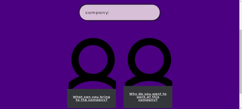 InterviewHer – screenshot 1