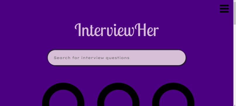 InterviewHer – screenshot 2