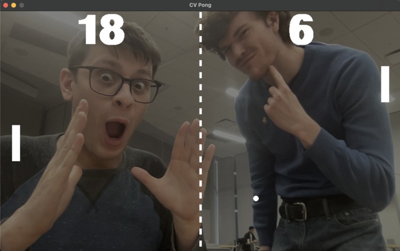 CV Pong – screenshot 2