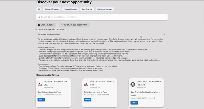 CareersCompass – screenshot 2