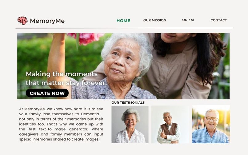MemoryMe - A text-to-speech application targeting dementia  – screenshot 1