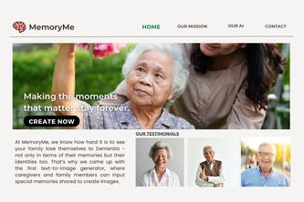 MemoryMe - A text-to-speech application targeting dementia 