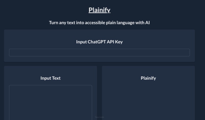 Plainify – screenshot 1