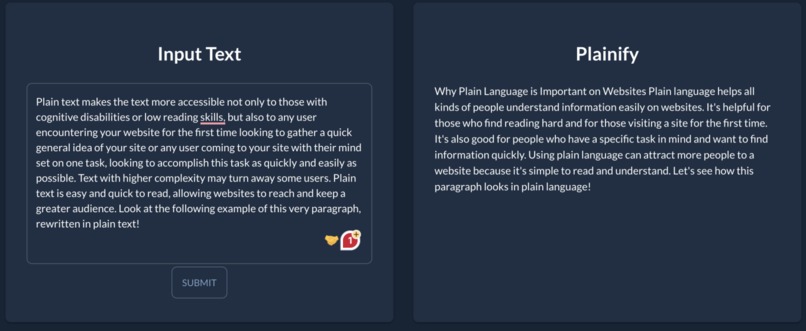 Plainify – screenshot 3