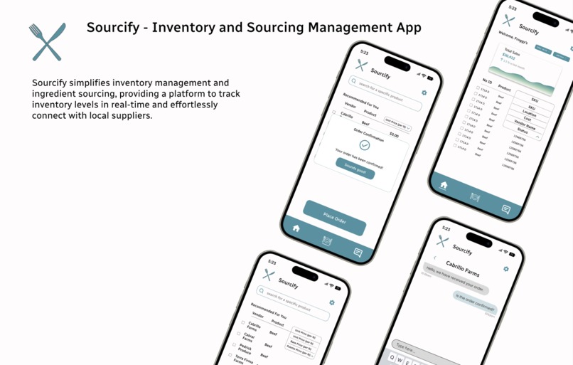 Sourcify - Inventory and Sourcing Management App – screenshot 1
