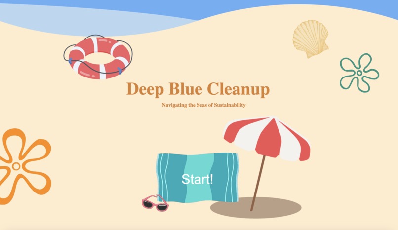 Deep Blue Clean Up – screenshot 1