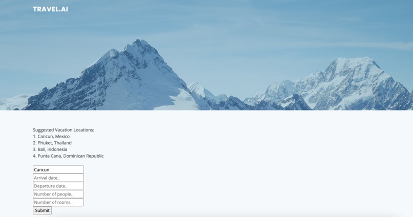 Travel.ai – screenshot 2