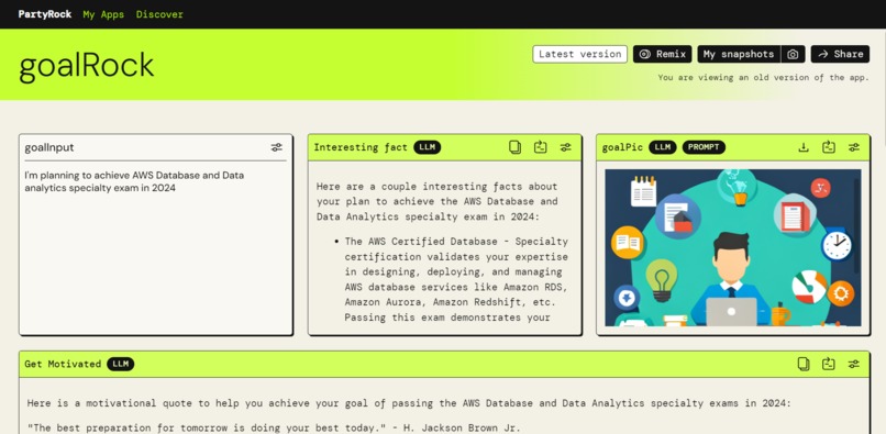 goalRock – screenshot 1
