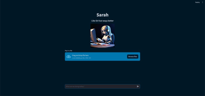Sarah - Like Siri but WAY better – screenshot 2