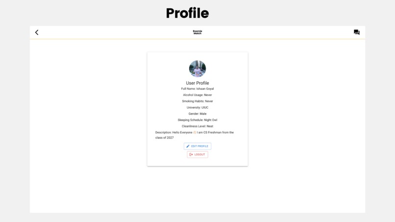 RoomieMatch: Find your perfect uni roommate with ease!  – screenshot 12