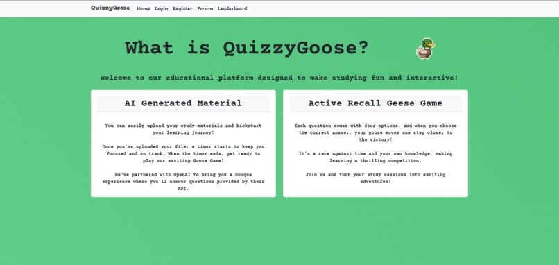 QuizzyGoose – screenshot 1