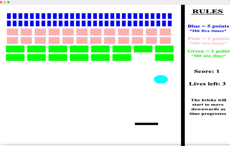 Moving Brick Breaker – screenshot 1