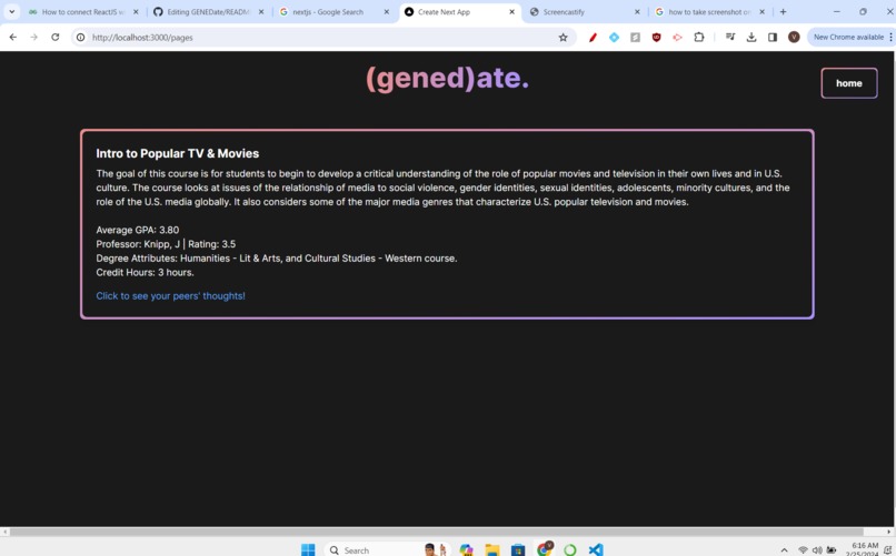 (gened)ate – screenshot 3