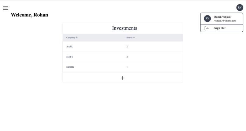 Investment Portfolio Manager – screenshot 3