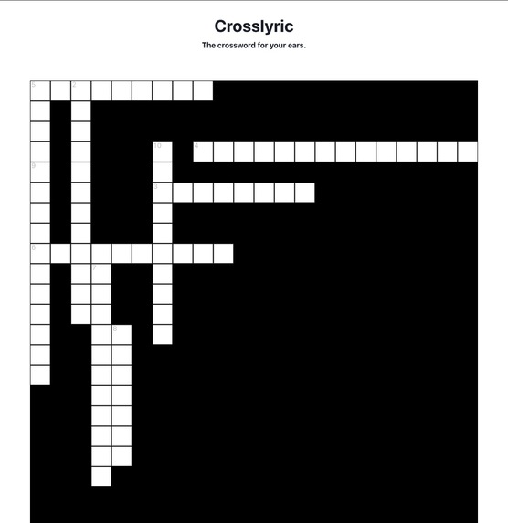 Crosslyric – screenshot 1