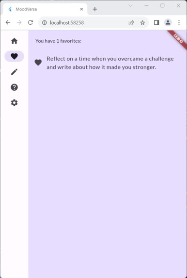 MoodVerse – screenshot 3