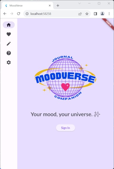 MoodVerse – screenshot 1