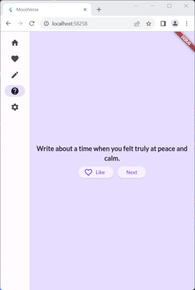 MoodVerse – screenshot 2
