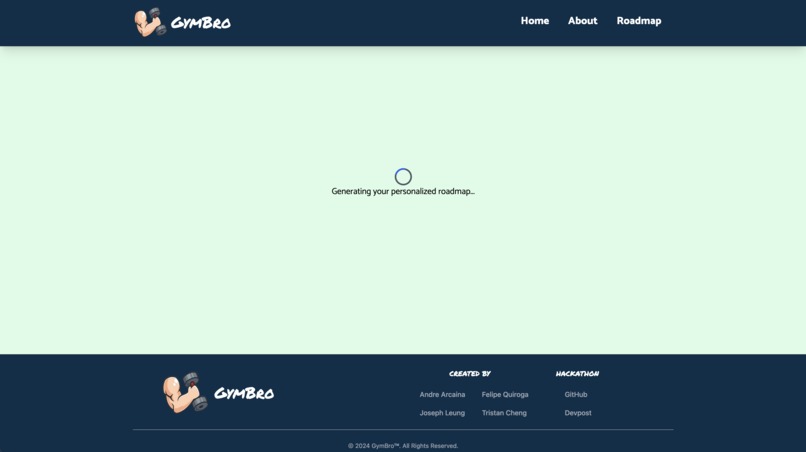 myGymBro – screenshot 1