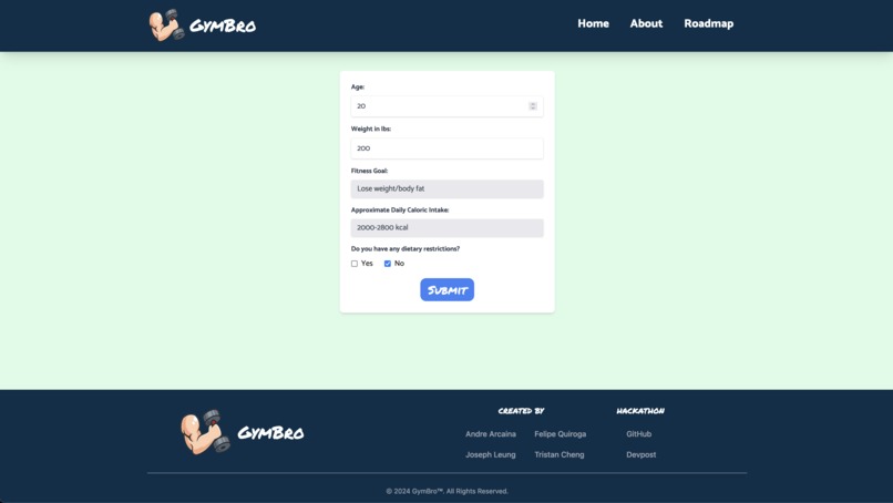 myGymBro – screenshot 2