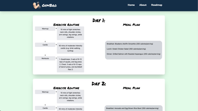 myGymBro – screenshot 3