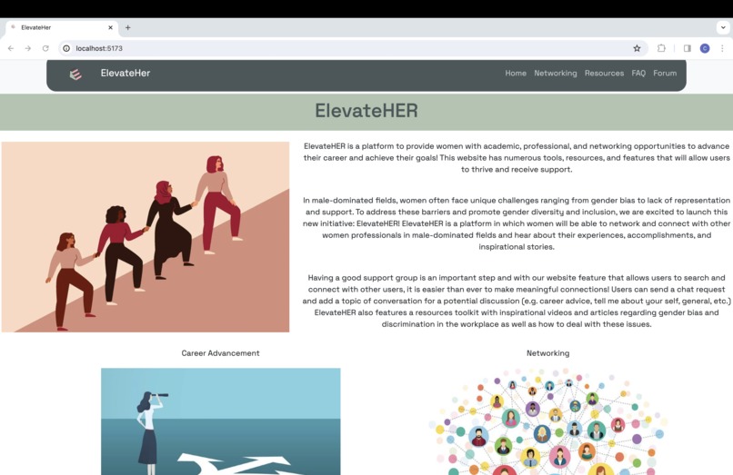 ElevateHer – screenshot 1