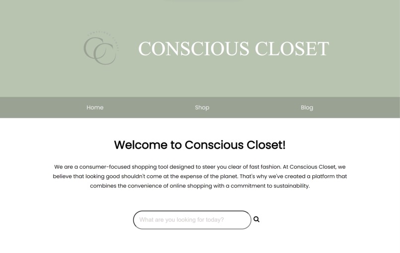 Conscious Closet – screenshot 1