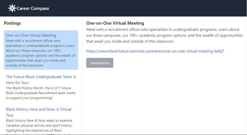 Career Compass – screenshot 3
