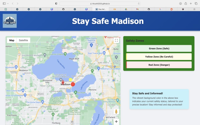Stay Safe Madison – screenshot 2