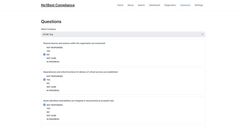 No1Best Compliance – screenshot 3