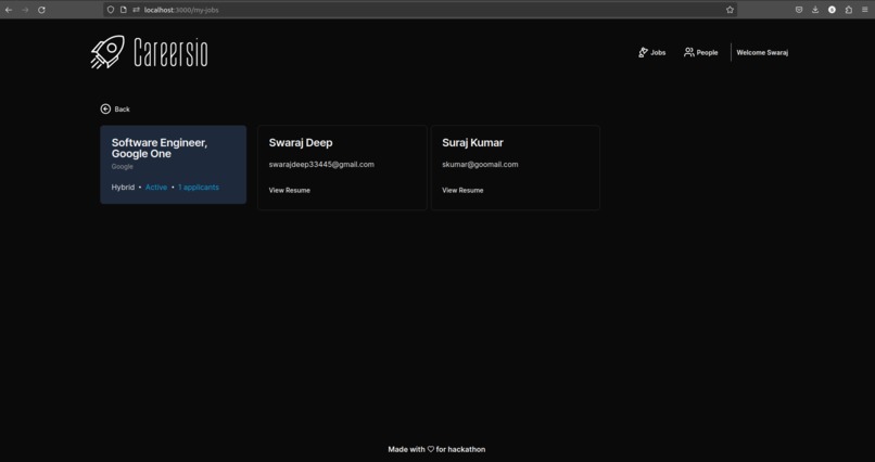 Job Post – screenshot 2