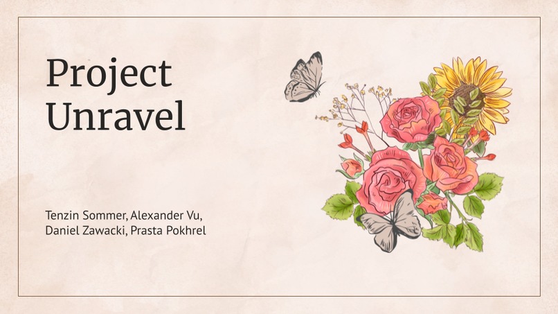 Project-Unravel – screenshot 2