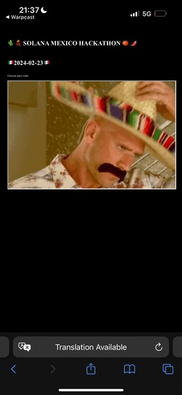 Solana frames – screenshot 1