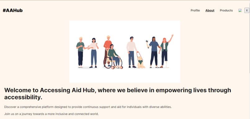 AAHub(Accessing Aid Hub) – screenshot 1