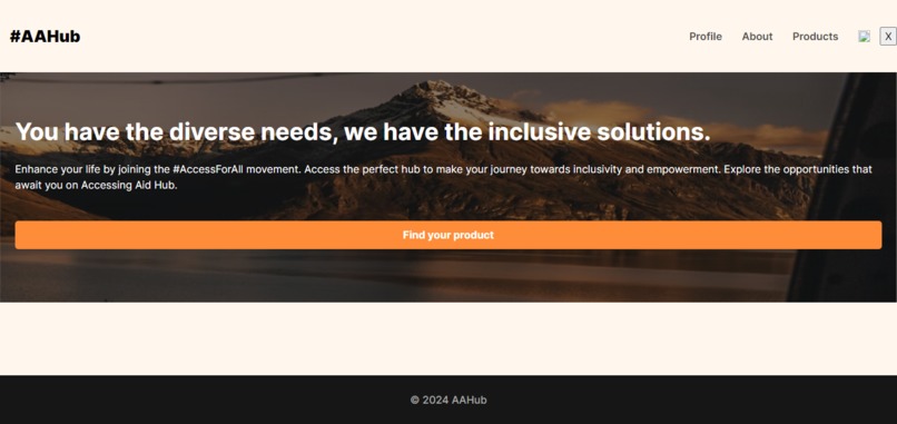 AAHub(Accessing Aid Hub) – screenshot 2