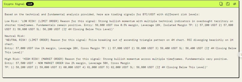 Crypto Trading Assistant – screenshot 2