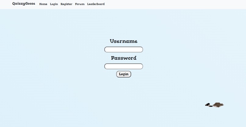 QuizzyGoose – screenshot 2