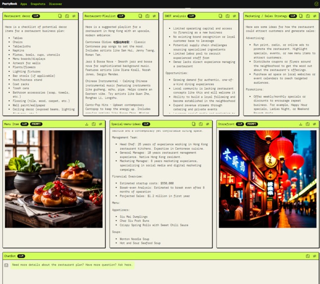 Restaurant Business Planner – screenshot 2