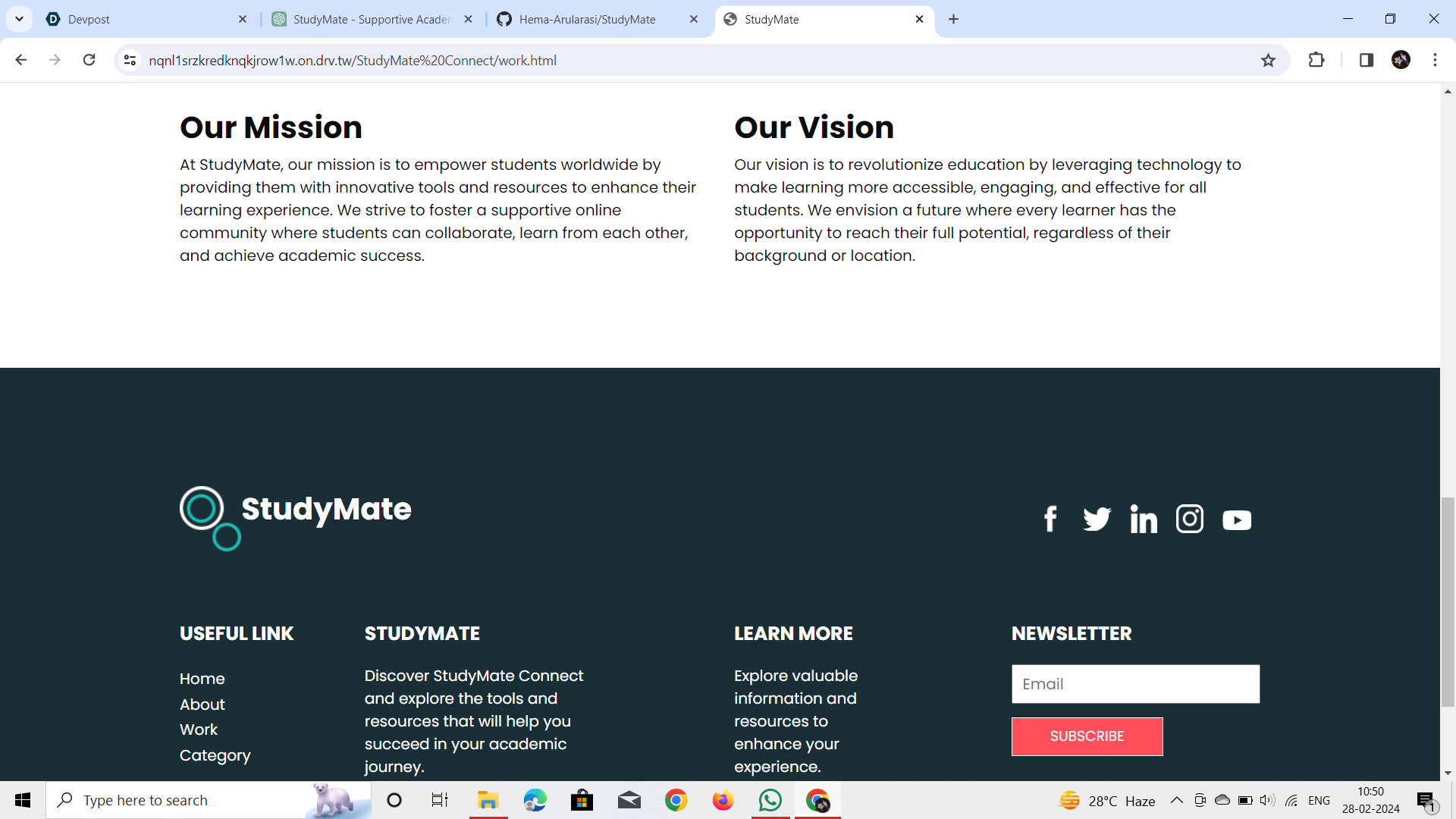 StudyMate Connect | Devpost