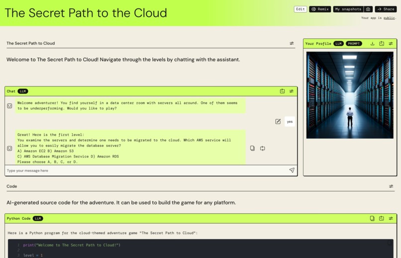 The Secret Path to the Cloud – screenshot 1