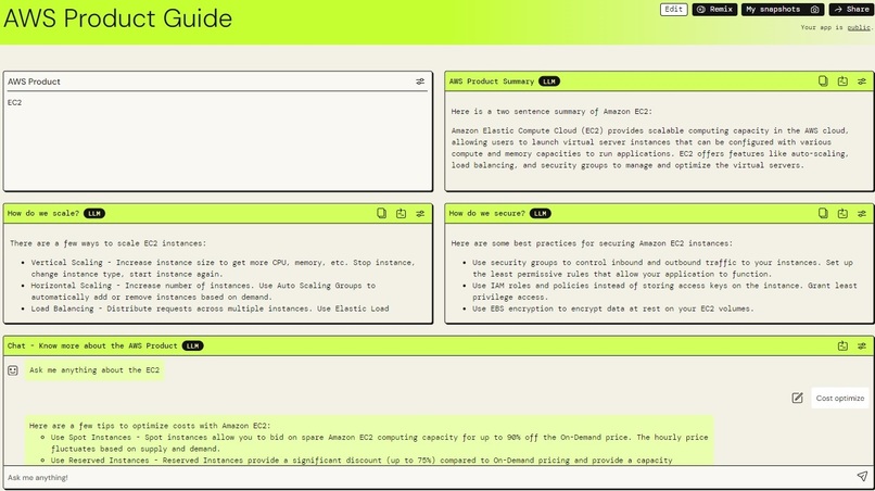 AWS Product Guide – screenshot 1