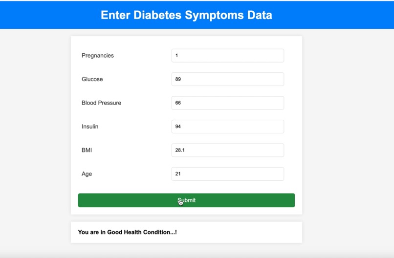 Health Homie - Disease Prediction Tool – screenshot 2