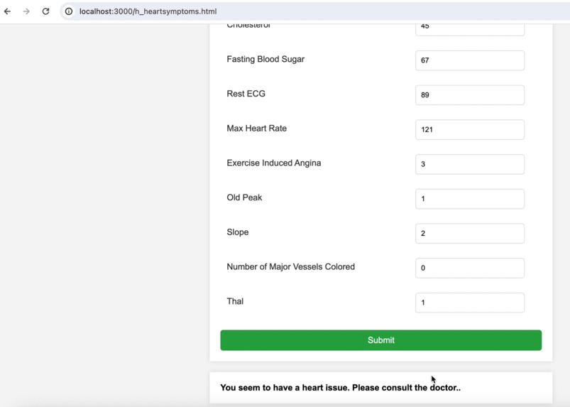 Health Homie - Disease Prediction Tool – screenshot 3