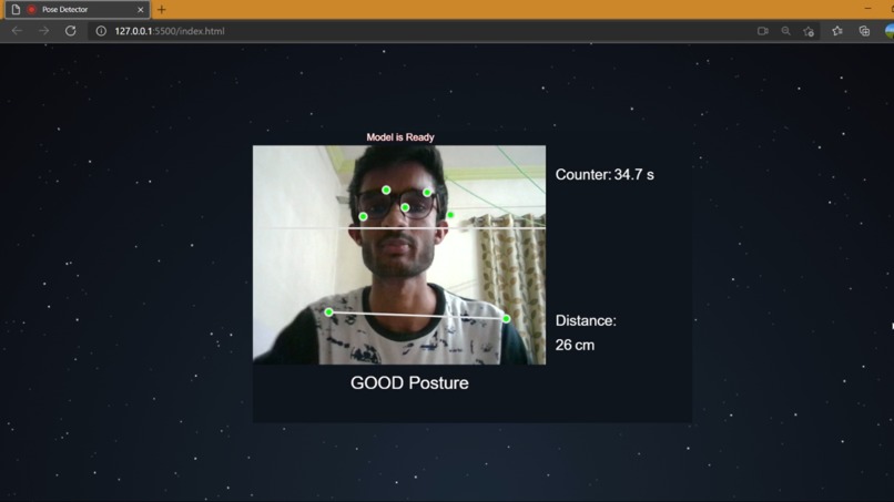 PoseCorrector – screenshot 2